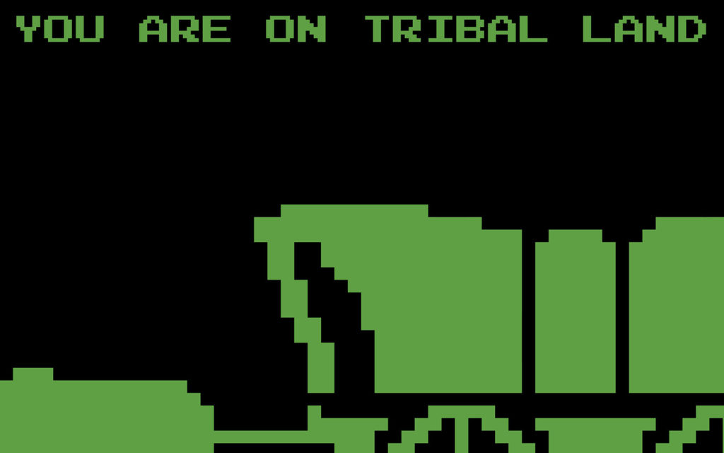 David Bernie Poster Print On Tribal Land Manifest Destiny Westward Expansion